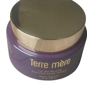 Terre Mere Oat and Rosehip Hydration Bomb Masque 1.7oz Normal to Dry Skin